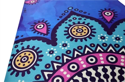 CHOOYOU Handuk Yoga Kain Semut Cetak Digital Titik Silikon Tanpa Titik