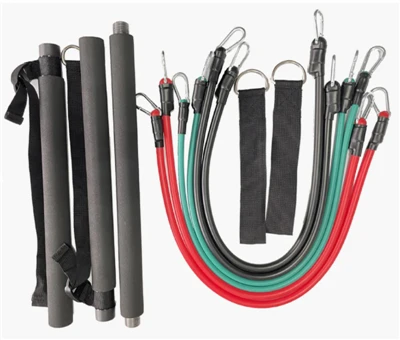 CHOOYOU Kit Bar Pilates Portabel Dengan Tali Resistensi